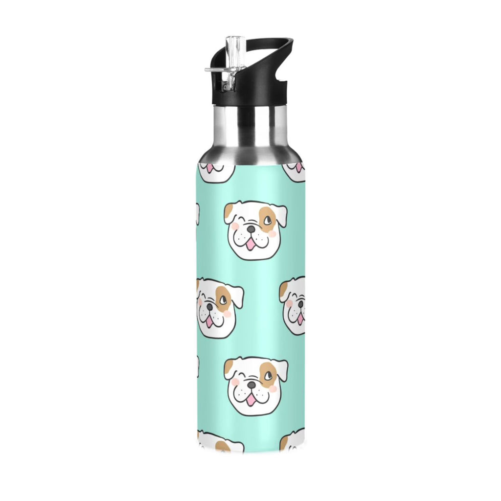 Green Stainless Steel Vacuum Insulated Water Bottle 20 OZ Y694