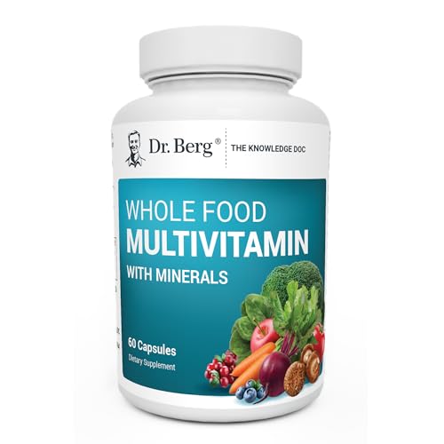 Whole Food Multivitamin with Minerals 60 Capsules G78917