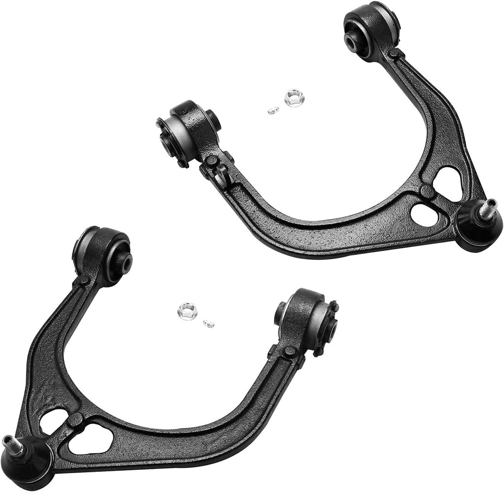 RWD Front Upper Control Arms + Lower Ball Joints 4pc Set O81924