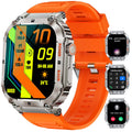 Rugged Tactical Smart Watch with 1.96'' HD Outdoor Fitness Tracker O5326