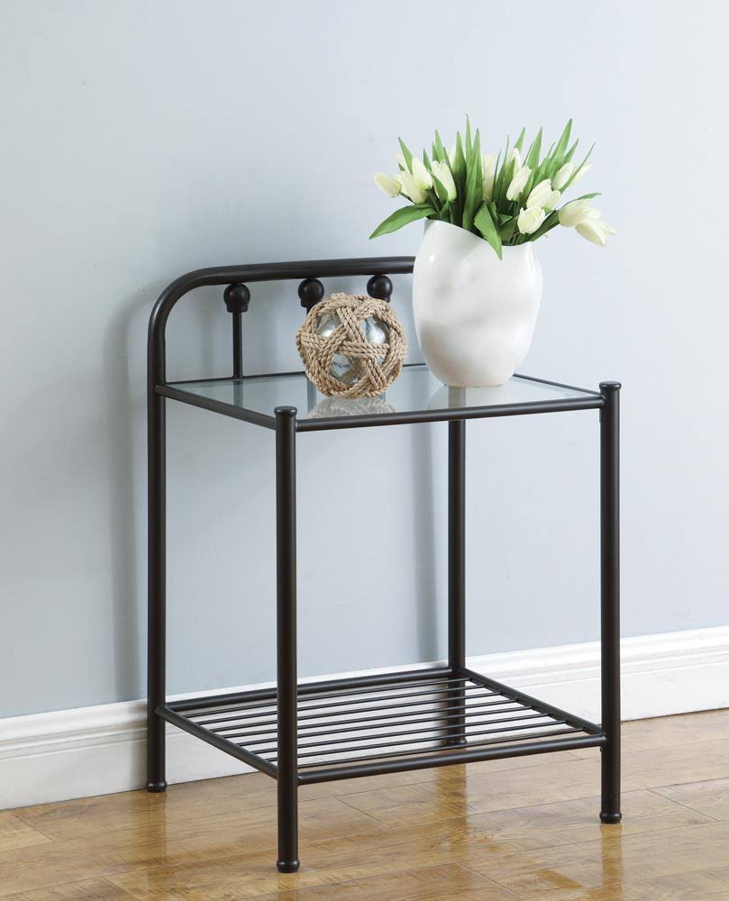 Dark Bronze California King Metal Bed Q832661
