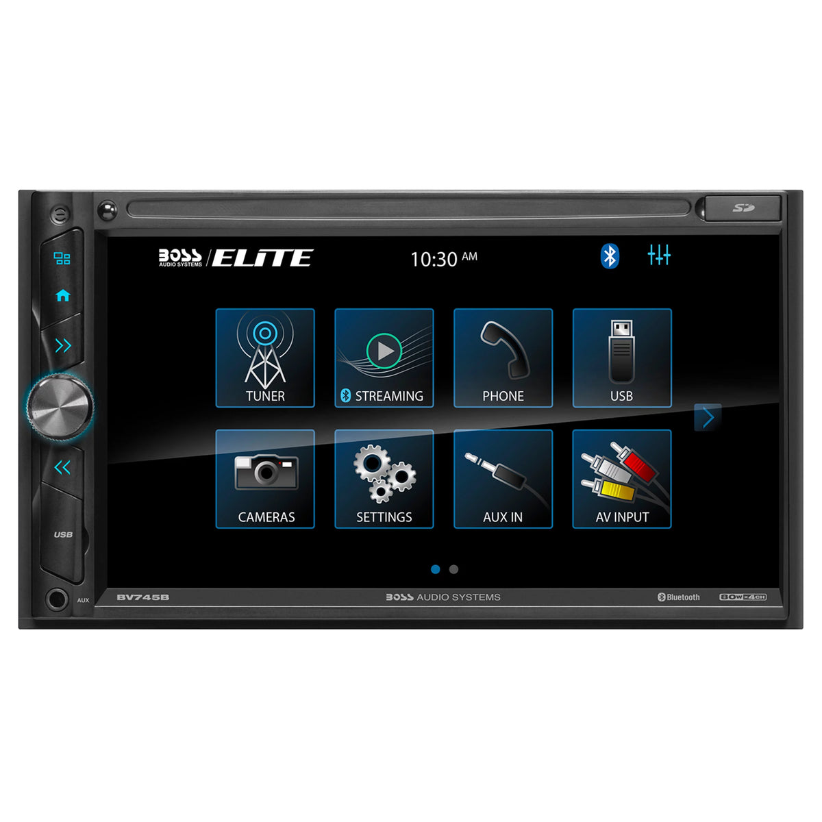 6.95 inch Double Din Touchscreen Bluetooth Car Stereo System W636300