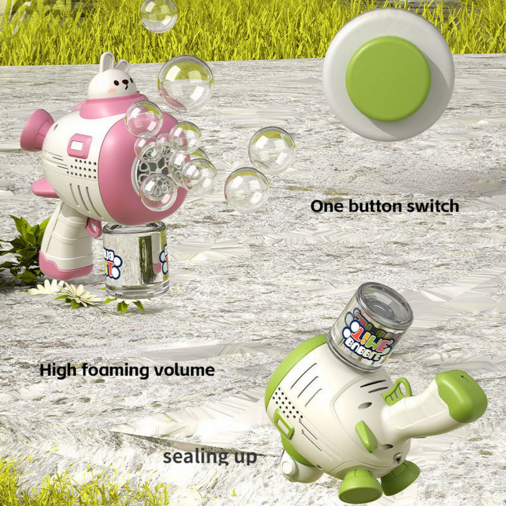 Green Bubble Gun M555109