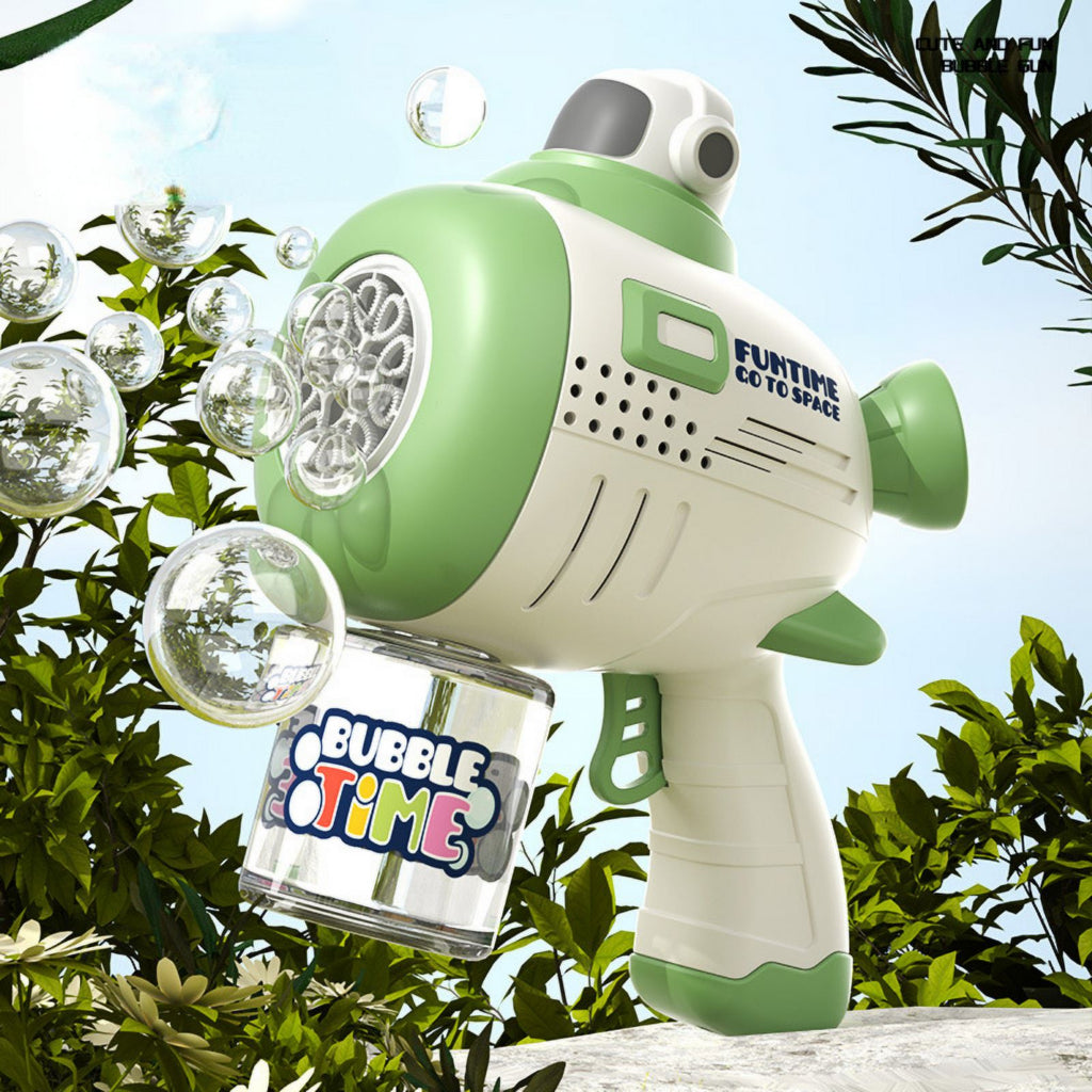 Green Bubble Gun M555109