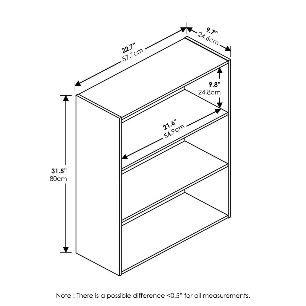 3-Tier Open Shelf P48242