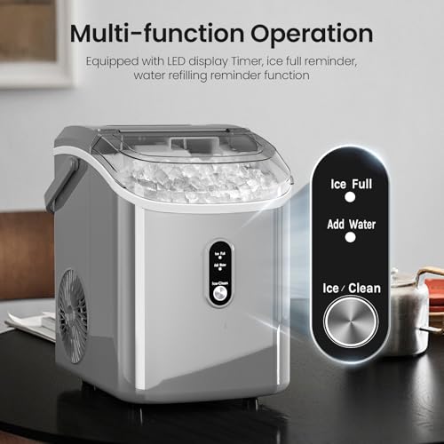 Black Portable Nugget Ice Maker P5119