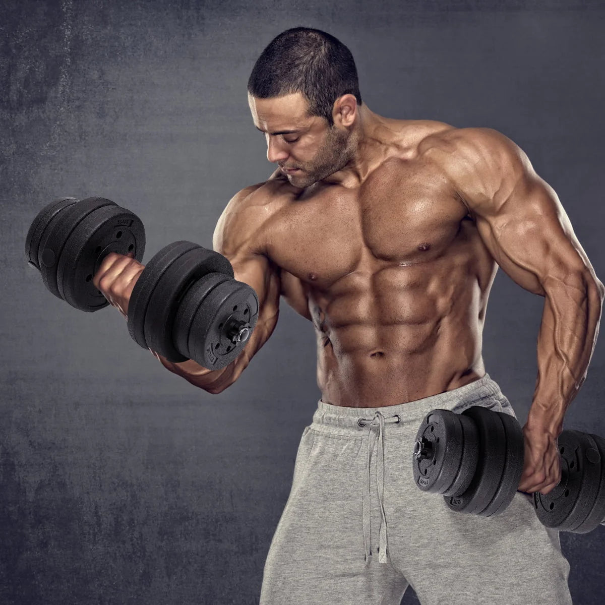 66 LB Dumbbell Weight Set Q23495
