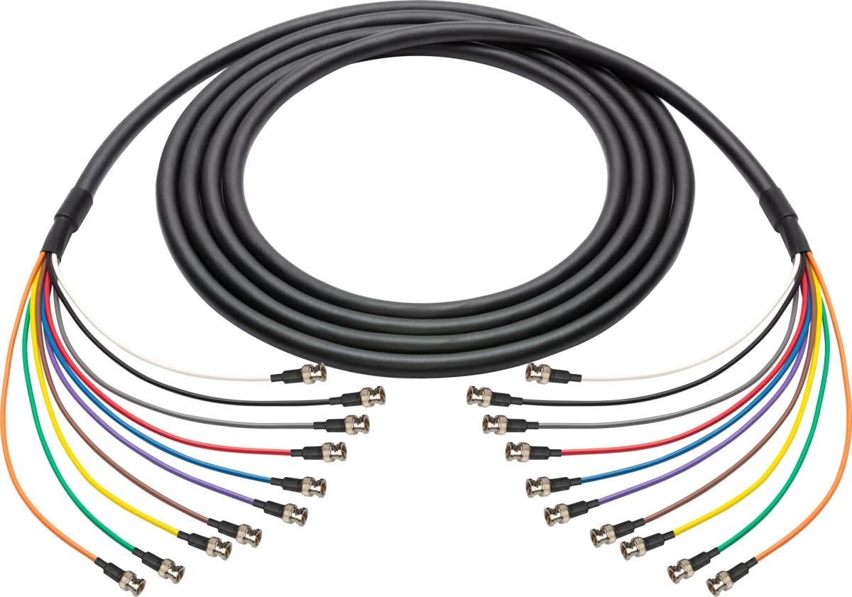 3G-HD-SDI 10-Channel BNC Snake Cable 50 ft. G2317
