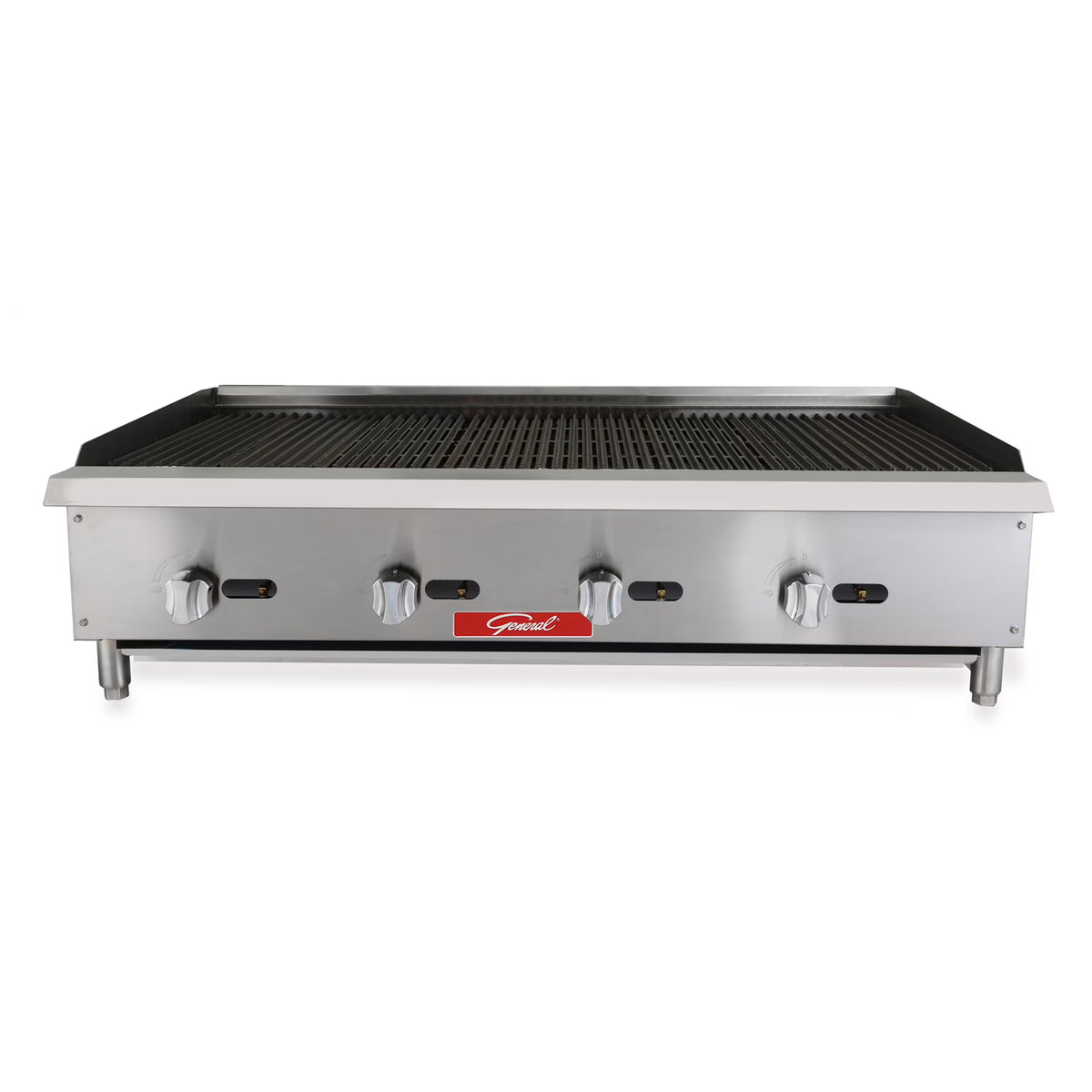 48" 4 Burner Stainless Steel Charbroiler Grill E4032