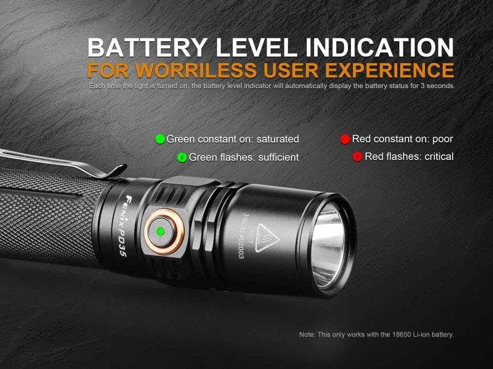 1000 Lumen Flashlight with USB Rechargeable Battery & Carry Case S69084