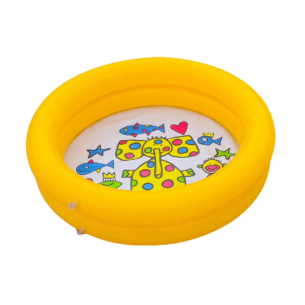 Inflatable PVC 2 Rings Kids Swimming Pool S943