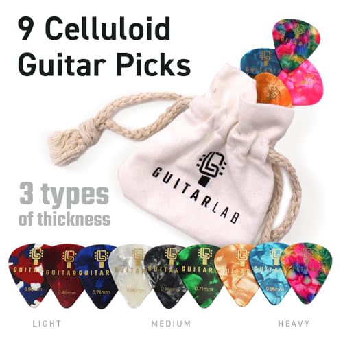 Guitar Accessories Kit with Strap, Capo, Tuner, Picks D561