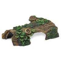 X-Large Wood Log Reptile Ornament Q8380