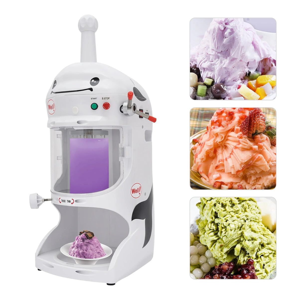 350W Electric Ice Shaver Snow Cone Maker I52936