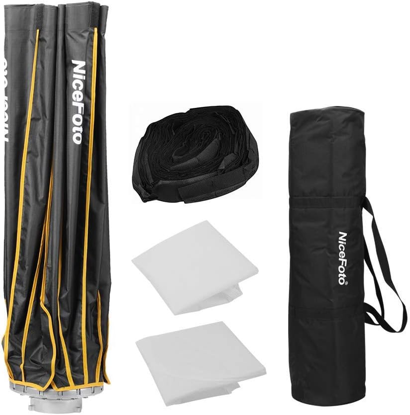 35inch/90cm Folding Deep Parabolic Umbrella Softbox with Grid Carry Bag S15355