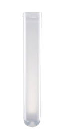 Polypropylene Test Tube, Round Bottom, 12x75mm, 5ml, with Clear Snap Cap, Sterile, 25 per Pack Y73892