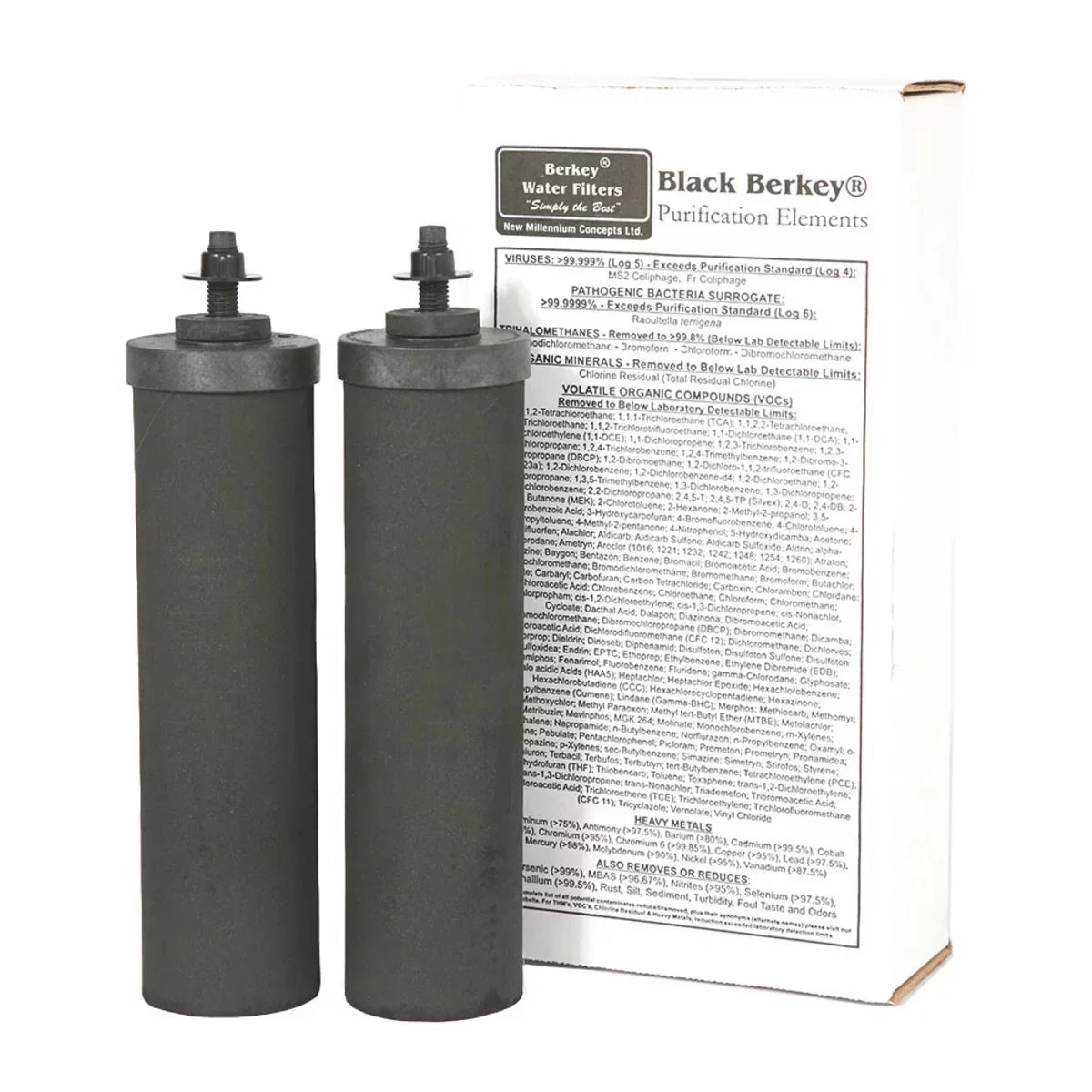 1.5 Gal Water System 2 Black Purifiers J54983