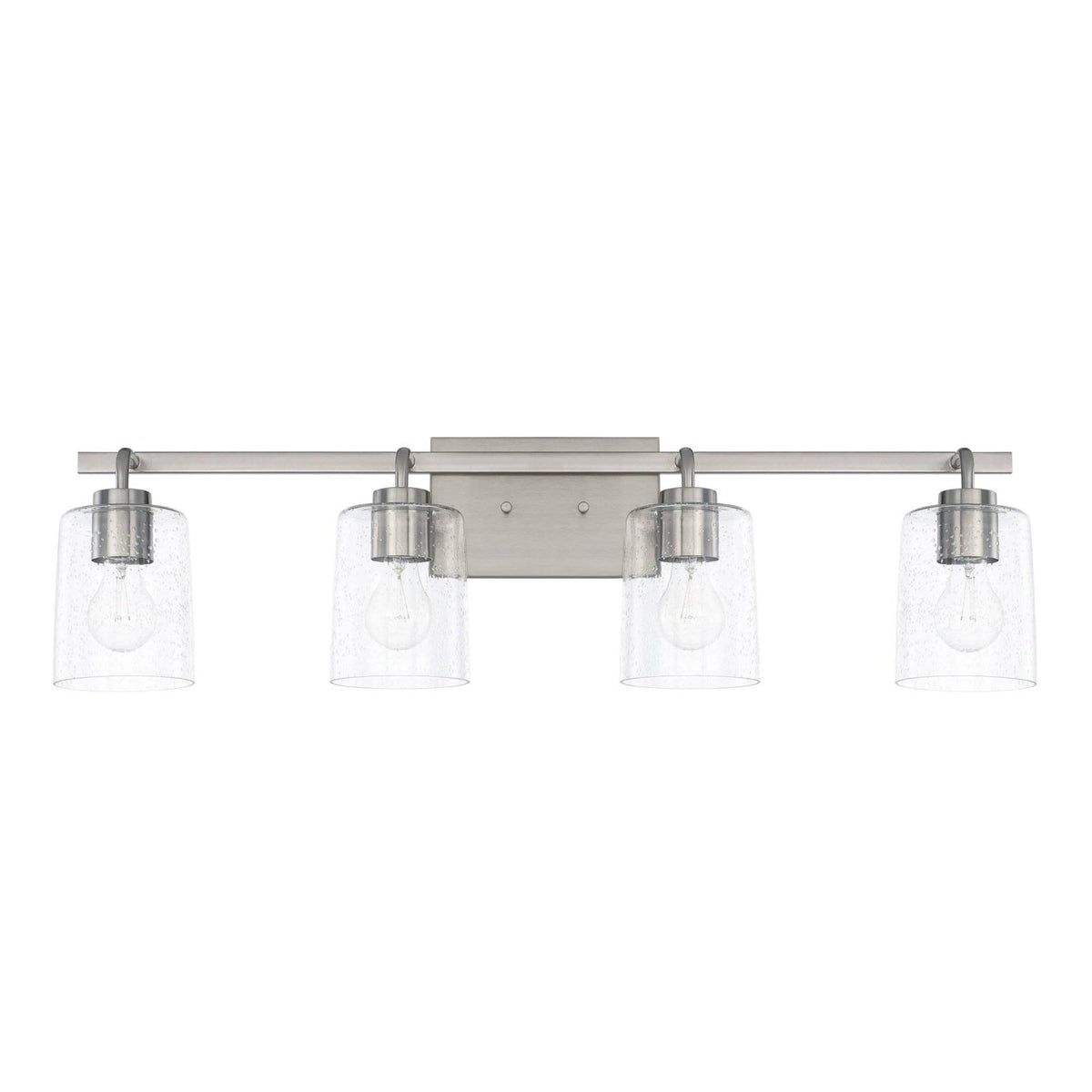 4 Light Brushed Nickel Vanity C671