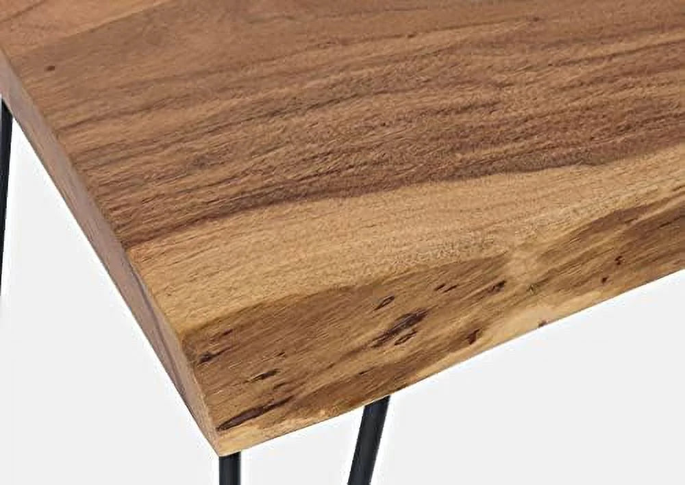 Solid Acacia Square End Table L3484
