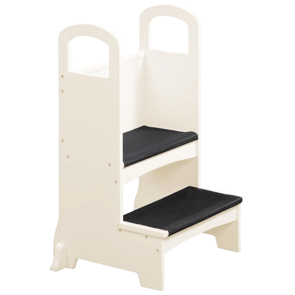 Espresso Wooden Kids Step Stool F887047