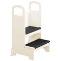 Espresso Wooden Kids Step Stool F887047