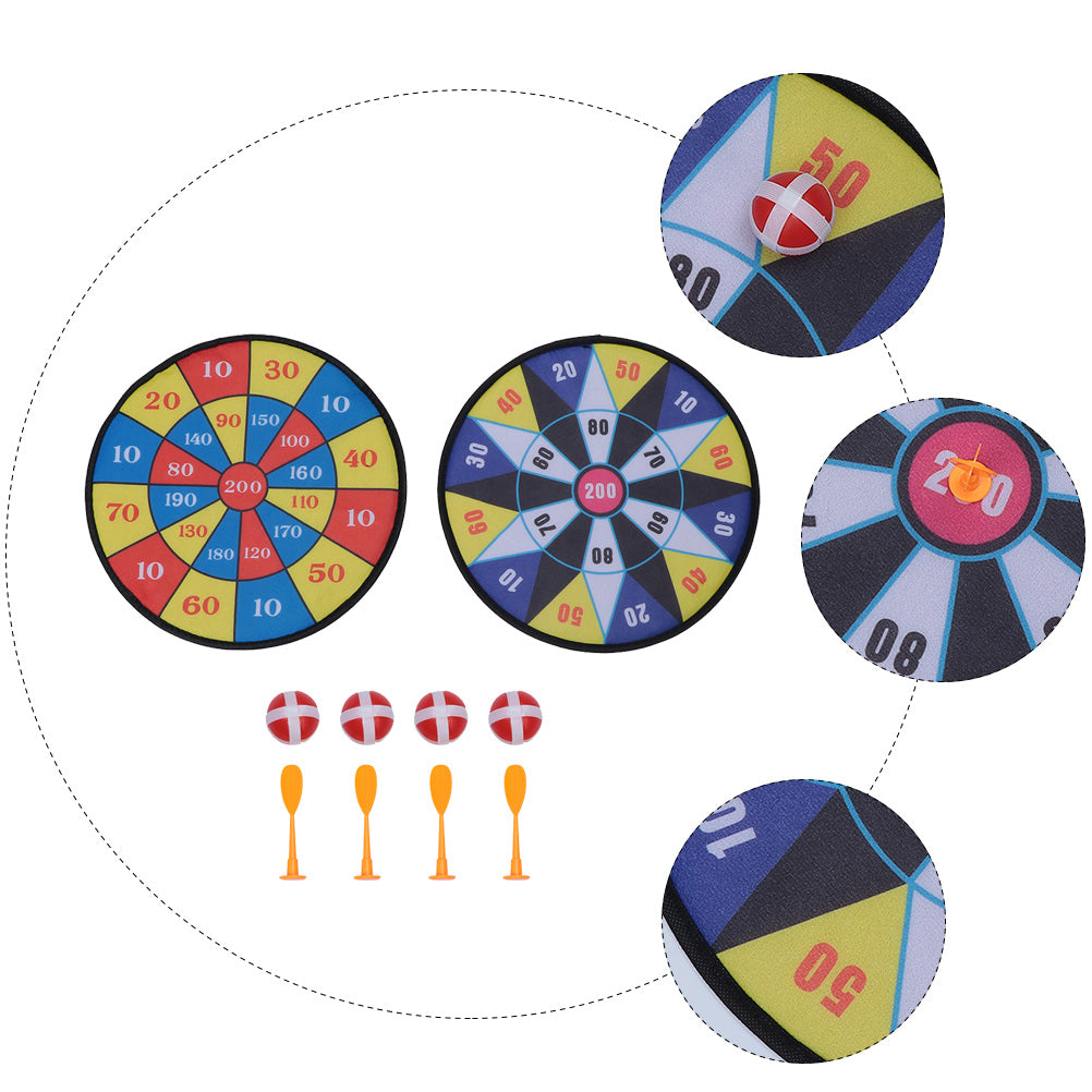 2 Sets Sticky Ball Dart Board Toy E997828
