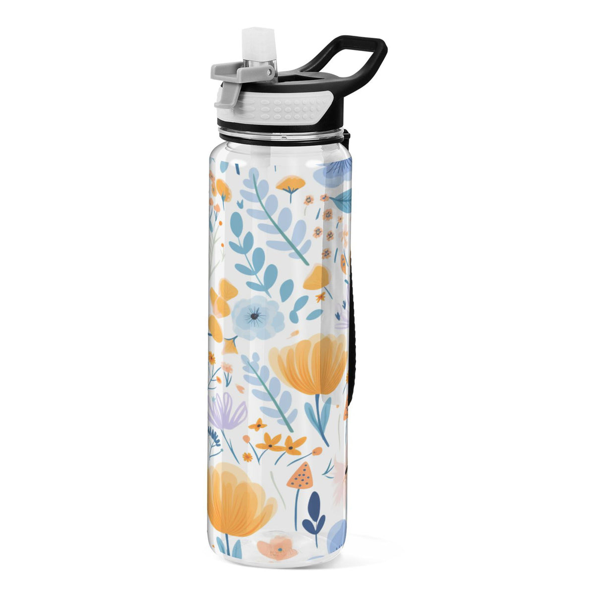 32oz Tritan Water Bottles with Straw Leakproof BPA Free Clear S686415