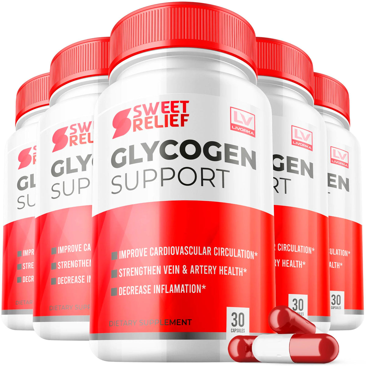 150 Capsules Glycogen Vitamin Capsules P86540
