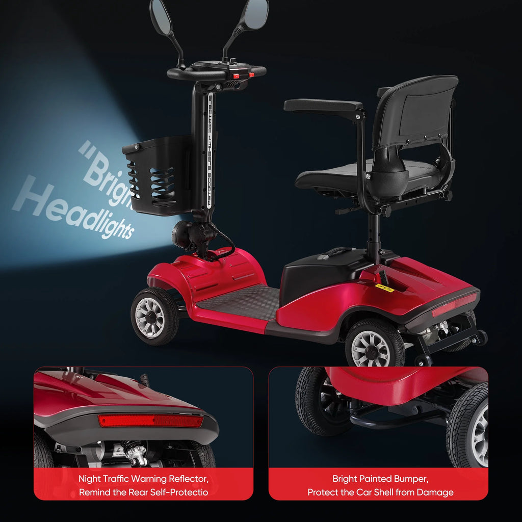 4 Wheels Folding Travel Mobility Scooter J103