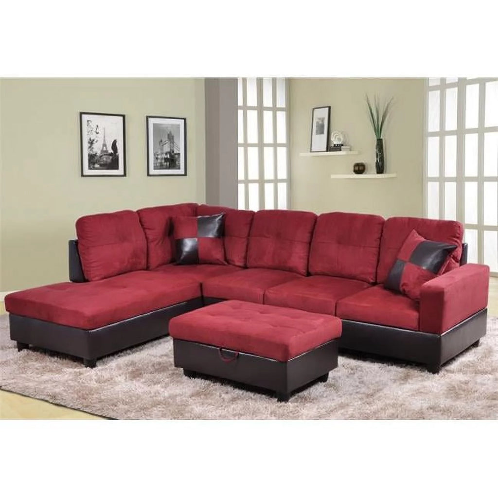 Left Hand Facing Sectional Sofa Y15878