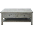 Rustic Coffee Table with 2 Drawers K711958