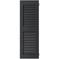 Black Louvered Shutters Pair T11110