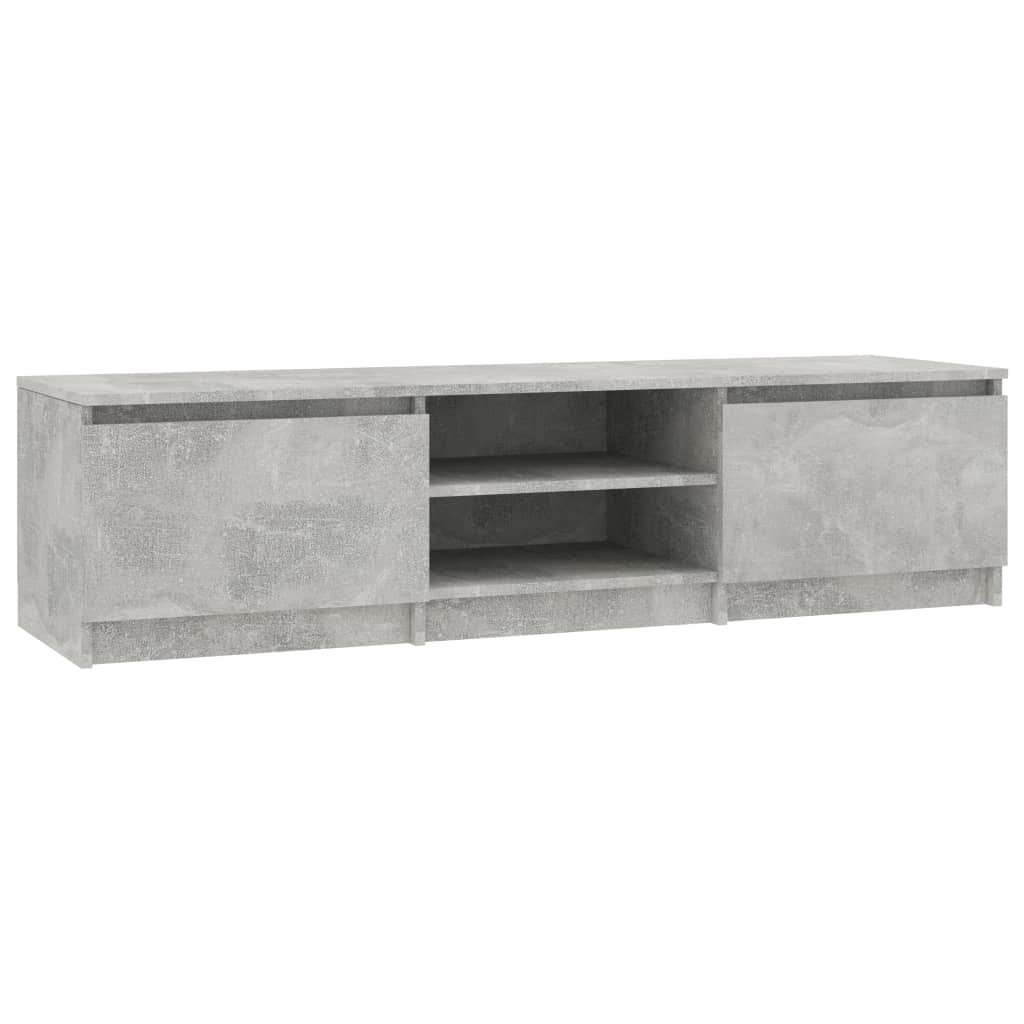 White and Sonoma Oak TV Cabinet Chipboard G2048